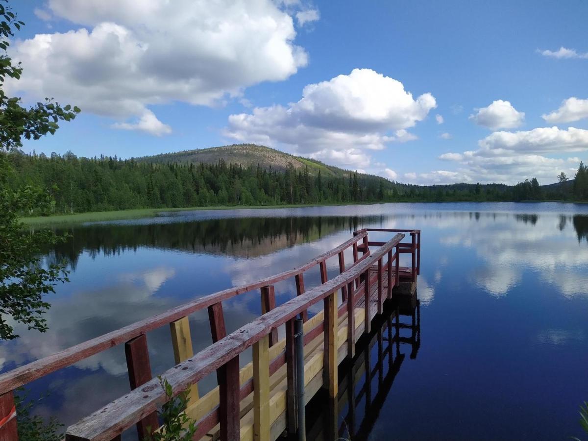 Isokelo Log Apartments Salla Esterno foto