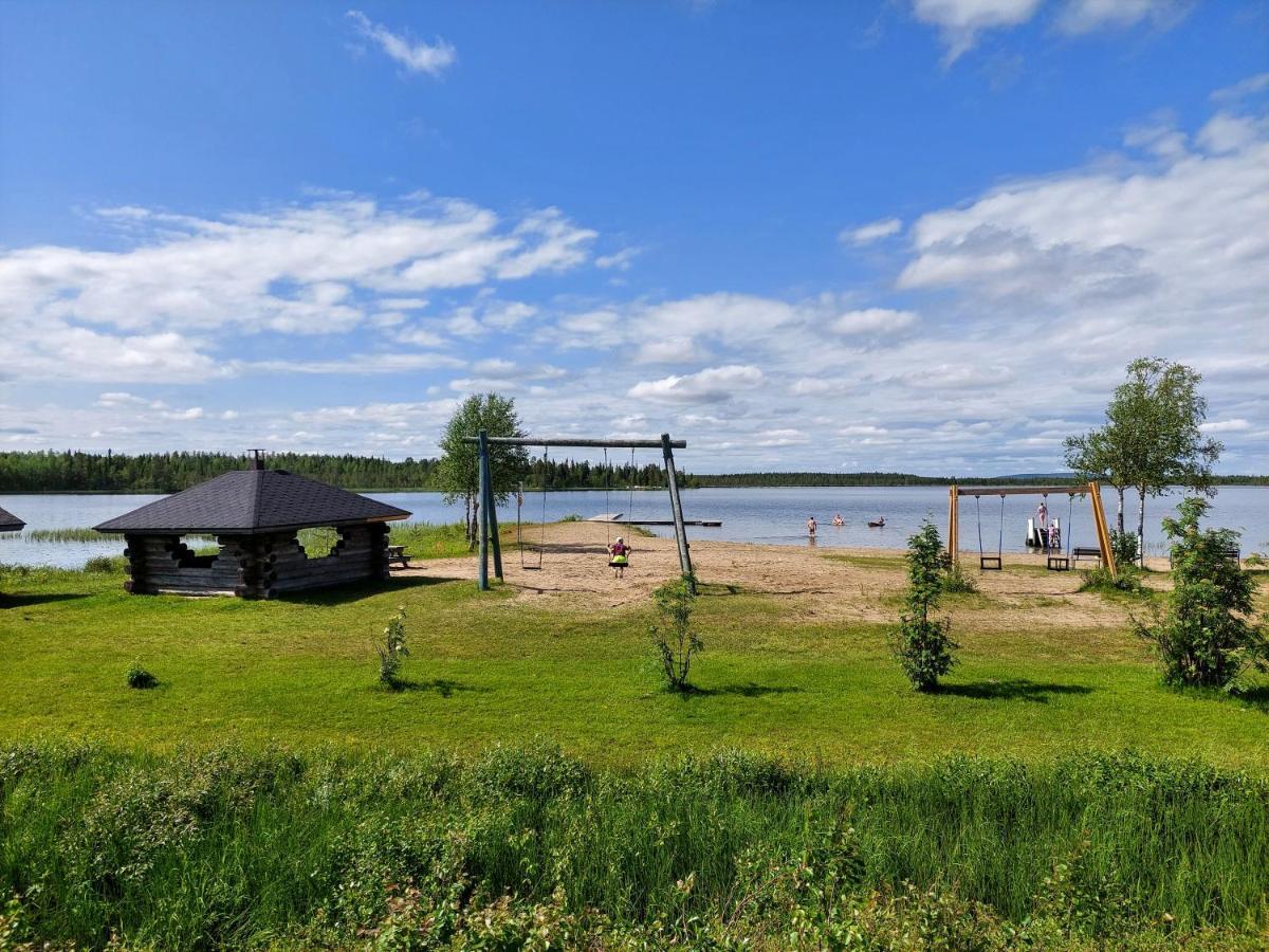 Isokelo Log Apartments Salla Esterno foto