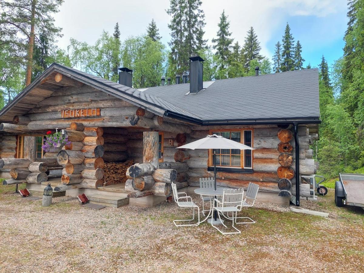 Isokelo Log Apartments Salla Esterno foto