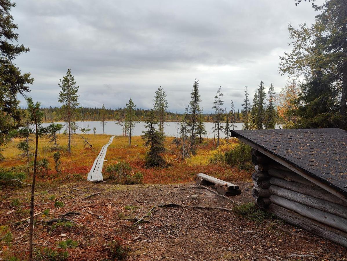 Isokelo Log Apartments Salla Esterno foto