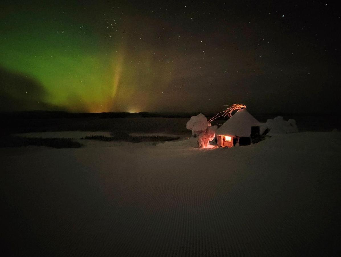 Isokelo Log Apartments Salla Esterno foto