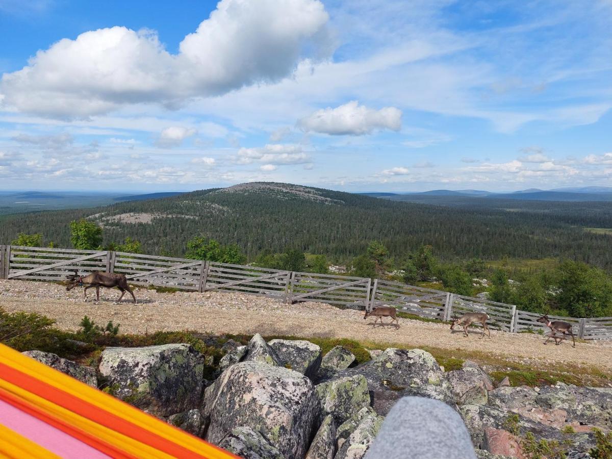 Isokelo Log Apartments Salla Esterno foto